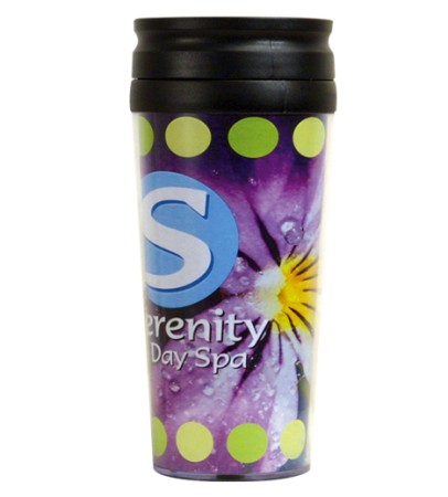 CLEAR 14 oz. ACRYLIC TUMBLER