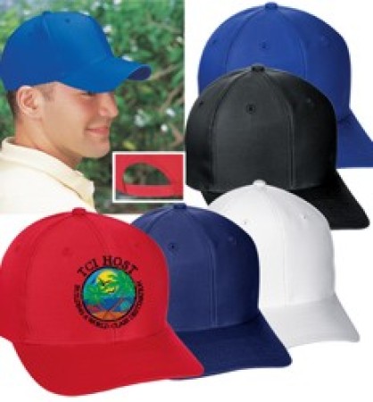 TWILL CONSTRUCTED EMBROIDERED CAP