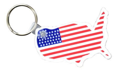 FLAG USA KEY FOB