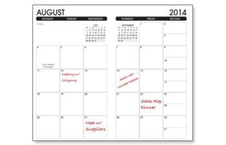 MONTHLY WORLD POCKET PLANNER