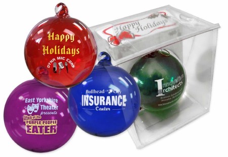 HAND BLOWN GLASS ORNAMENT