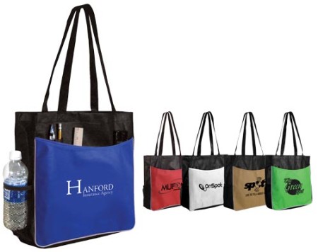 BUSINESS TOTE BAG 13-1/2"W x 14"H x 4-1/2"