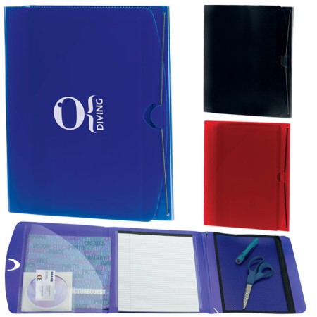 TRI FOLD POLYPRO PADFOLIO