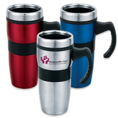 STAINLESS TRAVEL MUG 16oz.