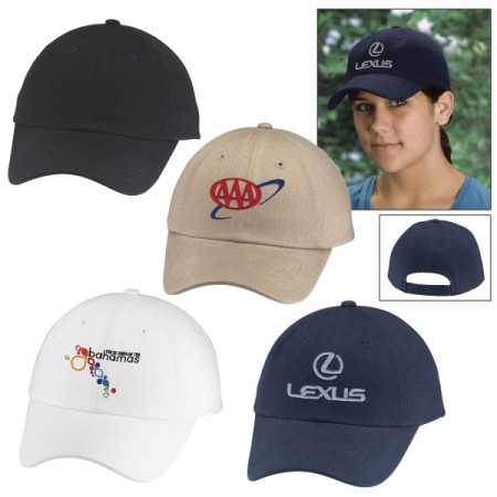 BRUSHED COTTON UNCONSTRUCTED CAP