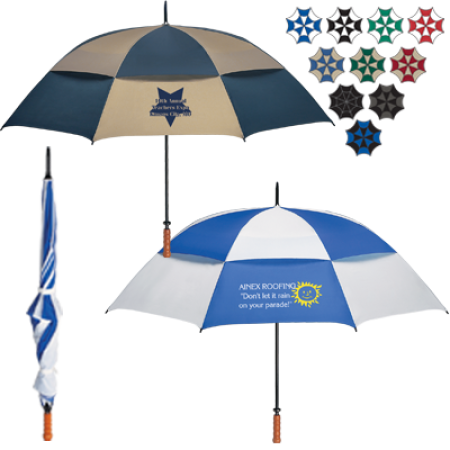 WINDPROOF 68" ARC VENTED UMBRELLA
