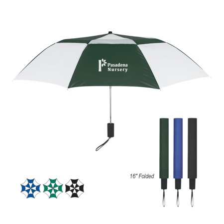 Arc Telescopic Folding Vented Umbrella 42"