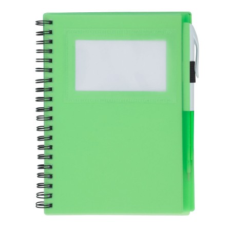 Spiral Notebook With ID Window