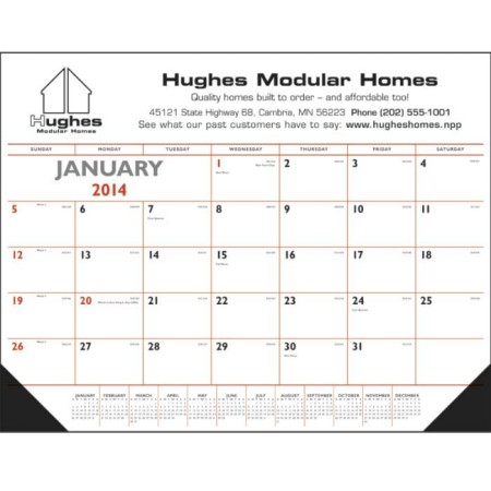 DESK BLOTTER CALENDAR