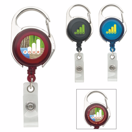 CARABINER BADGE HOLDER