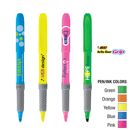 BIC GRIP HIGHLIGHTER