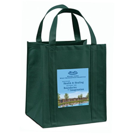 GROCERY TOTE FULL COLOR 13"Wx10x15"h