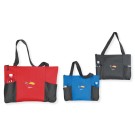 DOUBLE POCKET ZIPPER TOTE DOUBLE POCKET ZIPPER TOTE