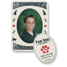 PHOTO OVAL MAGNET