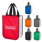 NON-WOVEN SHOPPER TOTE BAG WITH 100% RPET MATERIAL NON-WOVEN SHOPPER TOTE BAG WITH 100% RPET MATERIAL