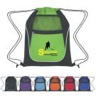 DRAWSTRING SPORT PACK WITH DUAL POCKETS
