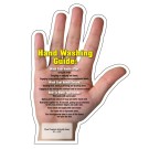 HEALTH HAND SHAPE MAGNET 4-1/4" x 6"