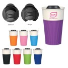 CERAMIC MUG WITH RUBBER GRIP 13 oz