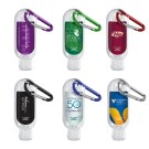 HAND SANITIZER WITH CARABINER 1.9 oz.